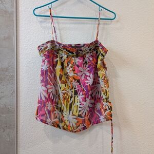 BCBGMaxAzria Colorful Floral Camisole